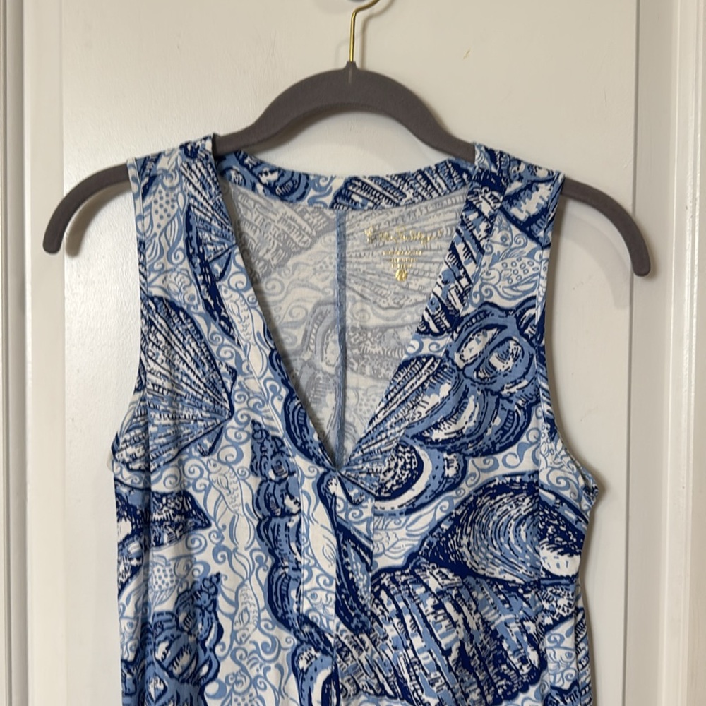 LILLY PULITZER AMINA STUFFED SHELLS DRESS XS - Picture 3 of 7